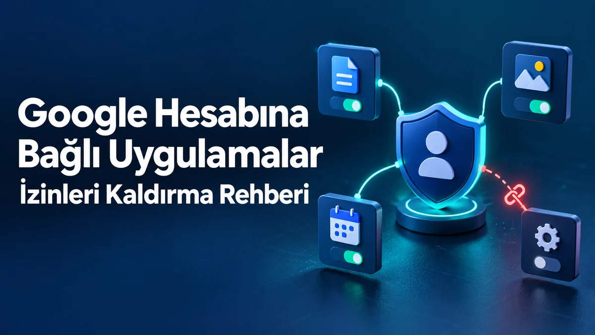 Google hesabına bağlı uygulamalar ve izinleri kaldırma rehberi başlıklı güvenlik kapağı