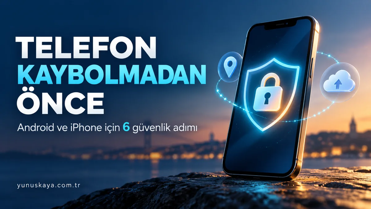 Telefon kaybolmadan önce: Android ve iPhone için 6 güvenlik adımı başlıklı kapak